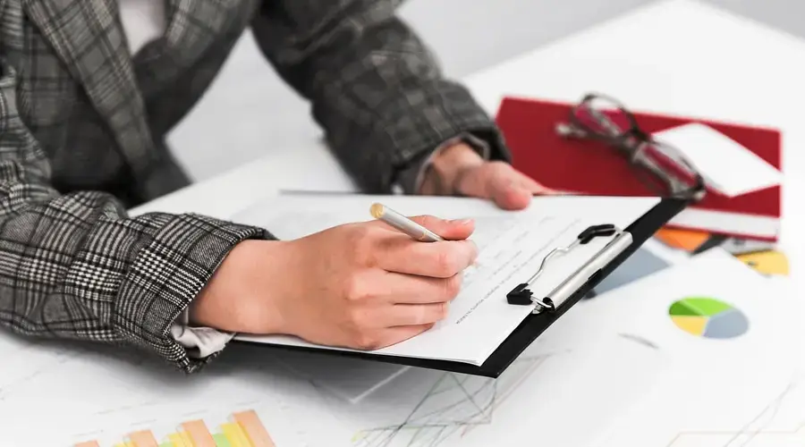 tax documents finance paperwork Joint Brokerage Account community property