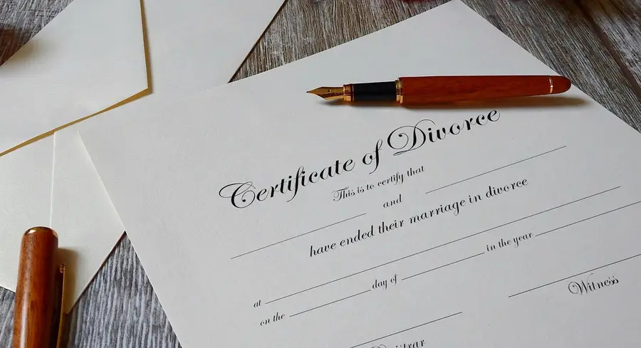 tax documents finance paperwork Joint Brokerage Account divorce separation