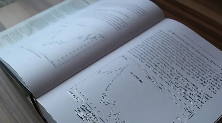 stock exchange trading floor Absorption Example Trading reading tape