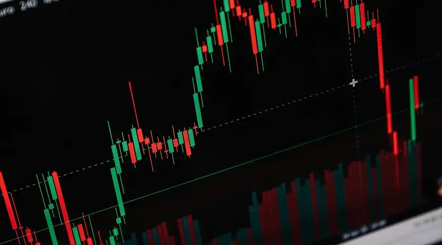 stock market chart