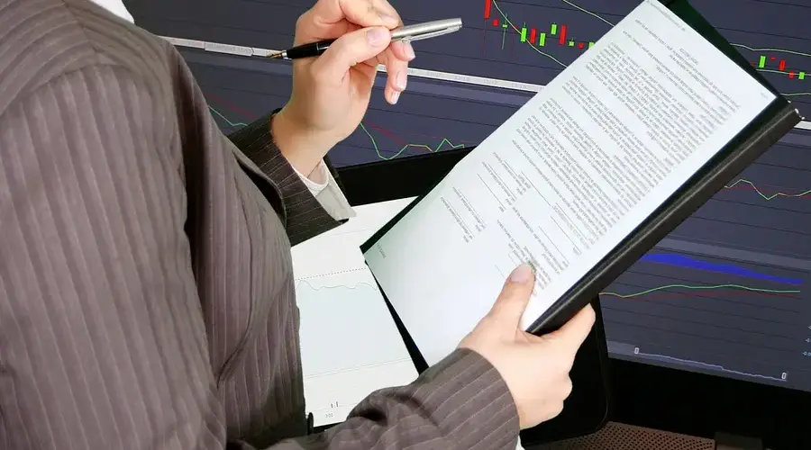 stock market chart