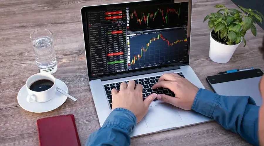 stock market chart