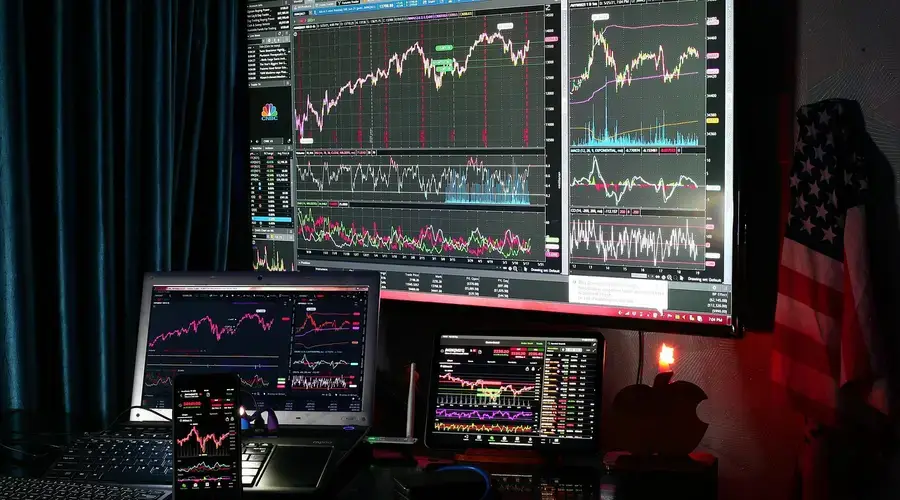 stock market chart