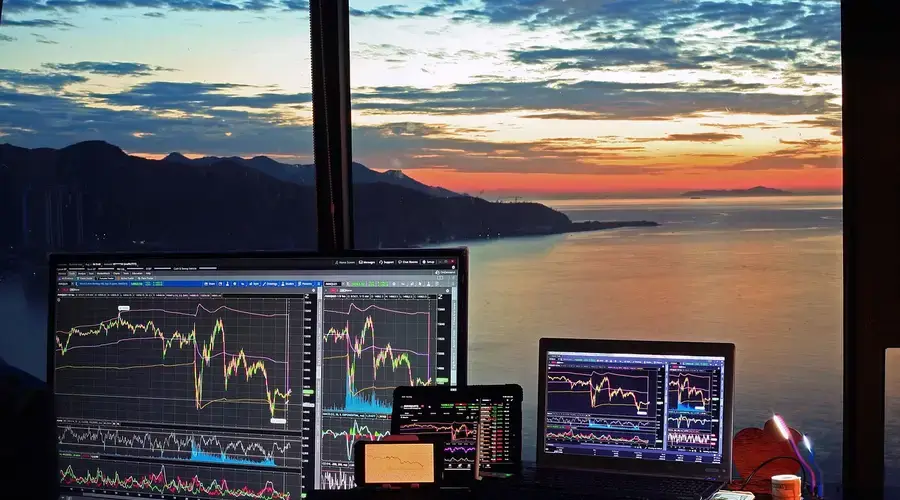 stock market chart trading screen Four-Price Doji Candlestick usually data