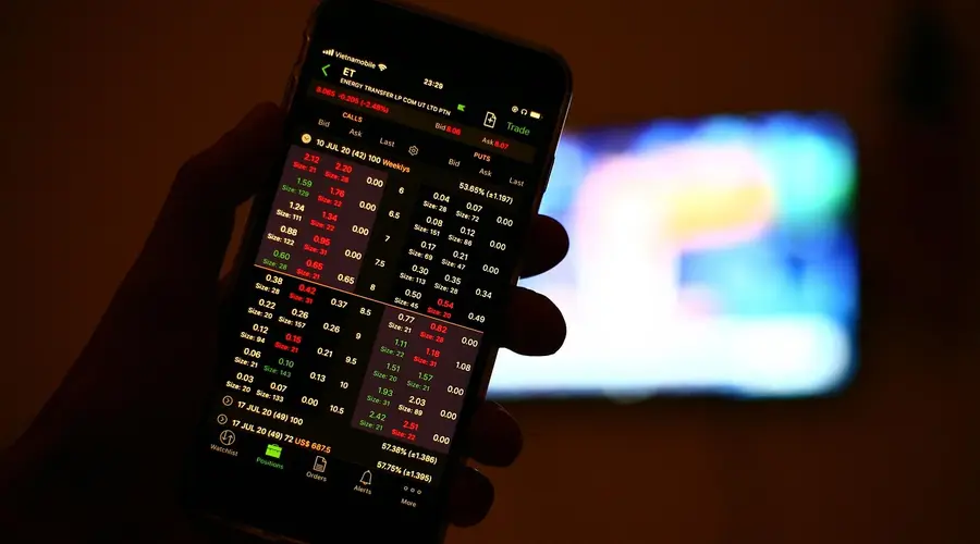 stock market chart trading screen Parameter Sensitivity Technical