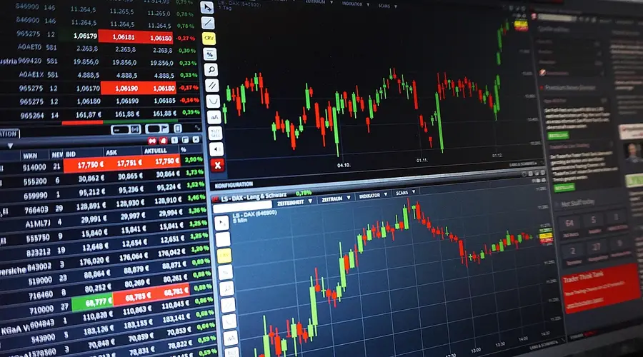 stock market chart trading screen Breakaway Gap Pattern trade