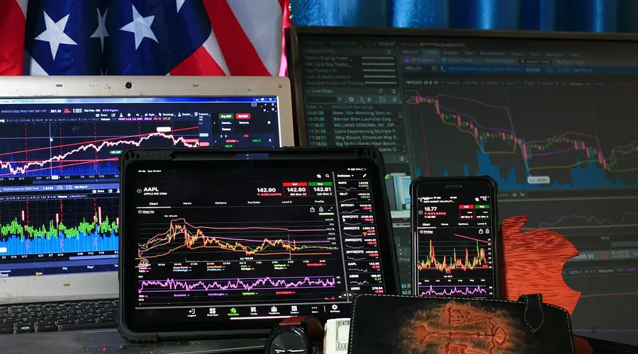 stock market chart trading screen Gap Fill Pattern trade