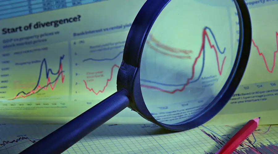 stock market chart