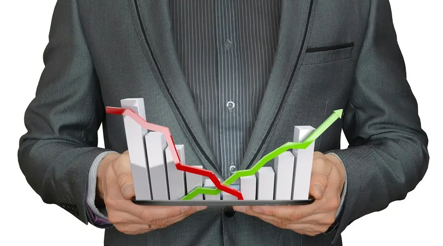stock market chart