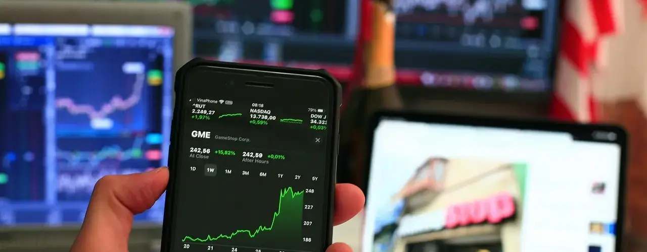 stock market chart trading screen Overbought Oversold Context