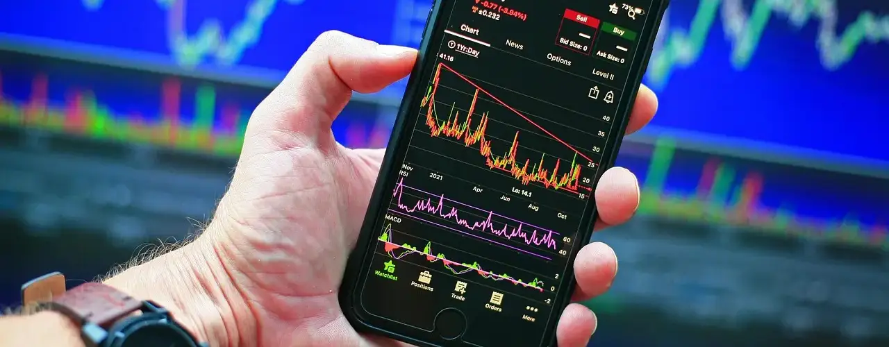 stock market chart trading screen Stochastic RSI Stochastic