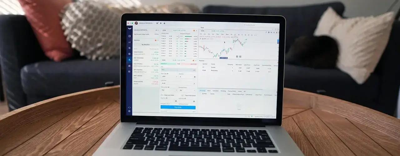 stock market chart trading screen Deep Pullback Retracement