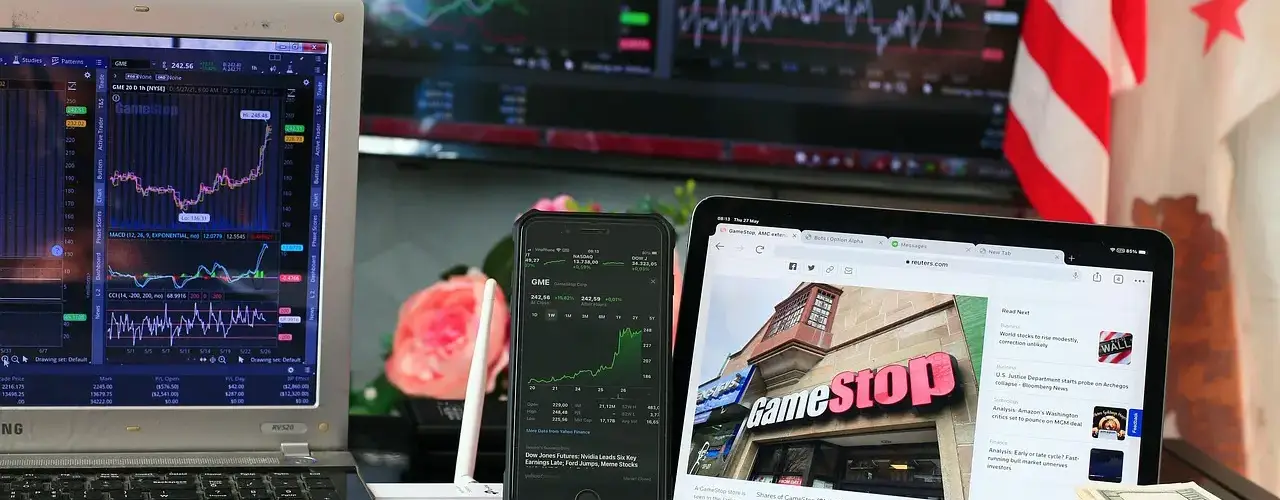stock market chart trading screen Gap Fill Pattern
